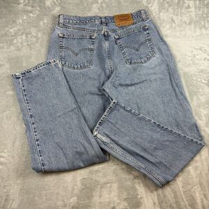 Vintage Levis Jeans Womens 14 Mis Blue Denim 560 Loose Fit Straight Leg 1990s